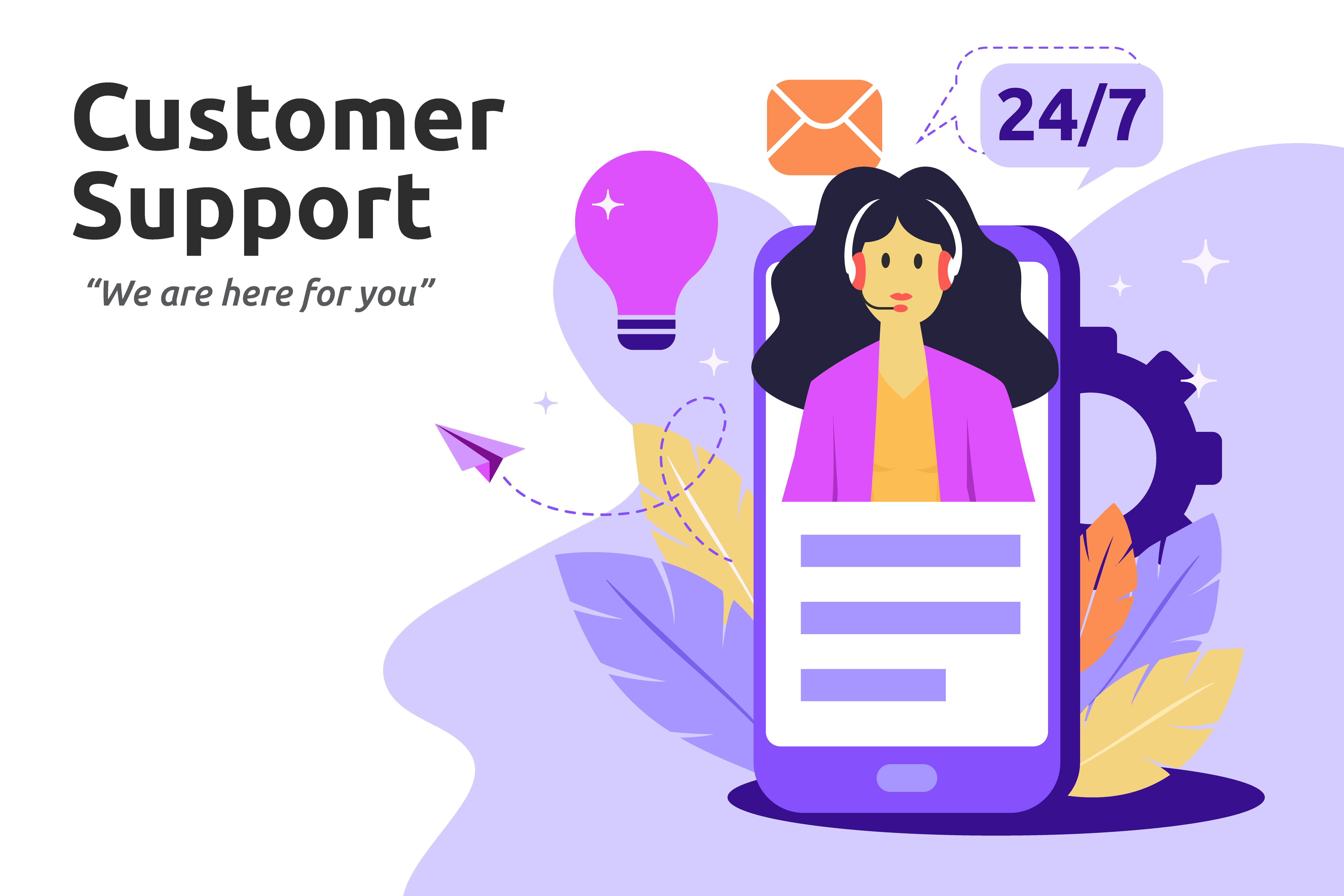 customer support image